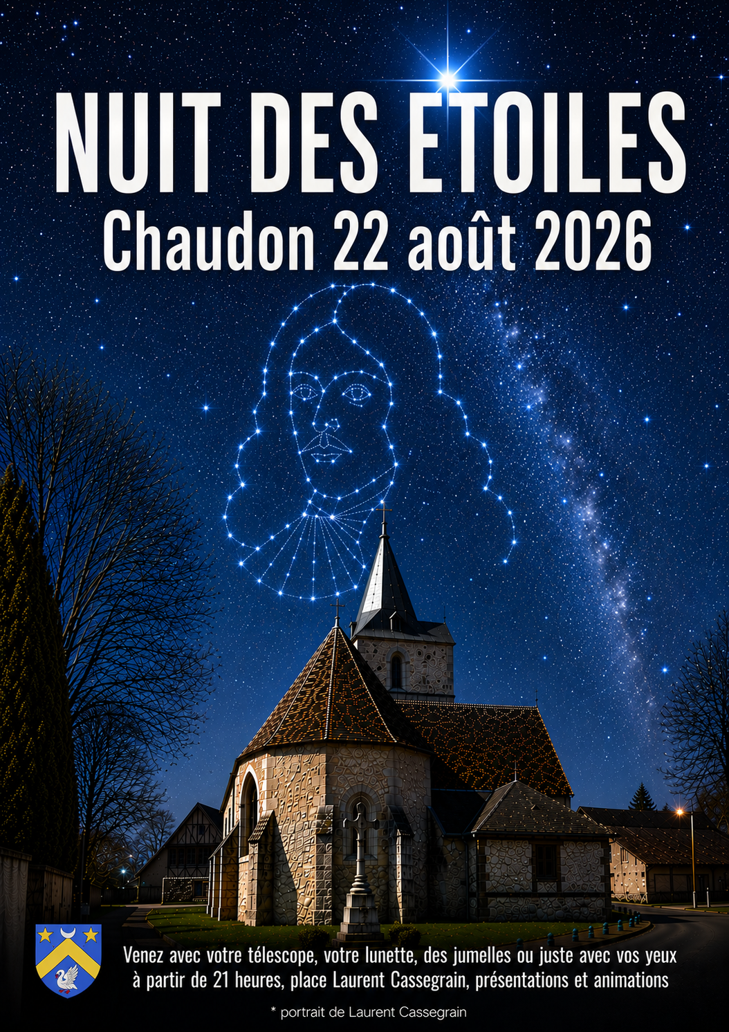 Affiche Nuit des étoiles 2026