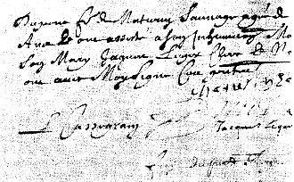 Signature de Laurent Cassegrain